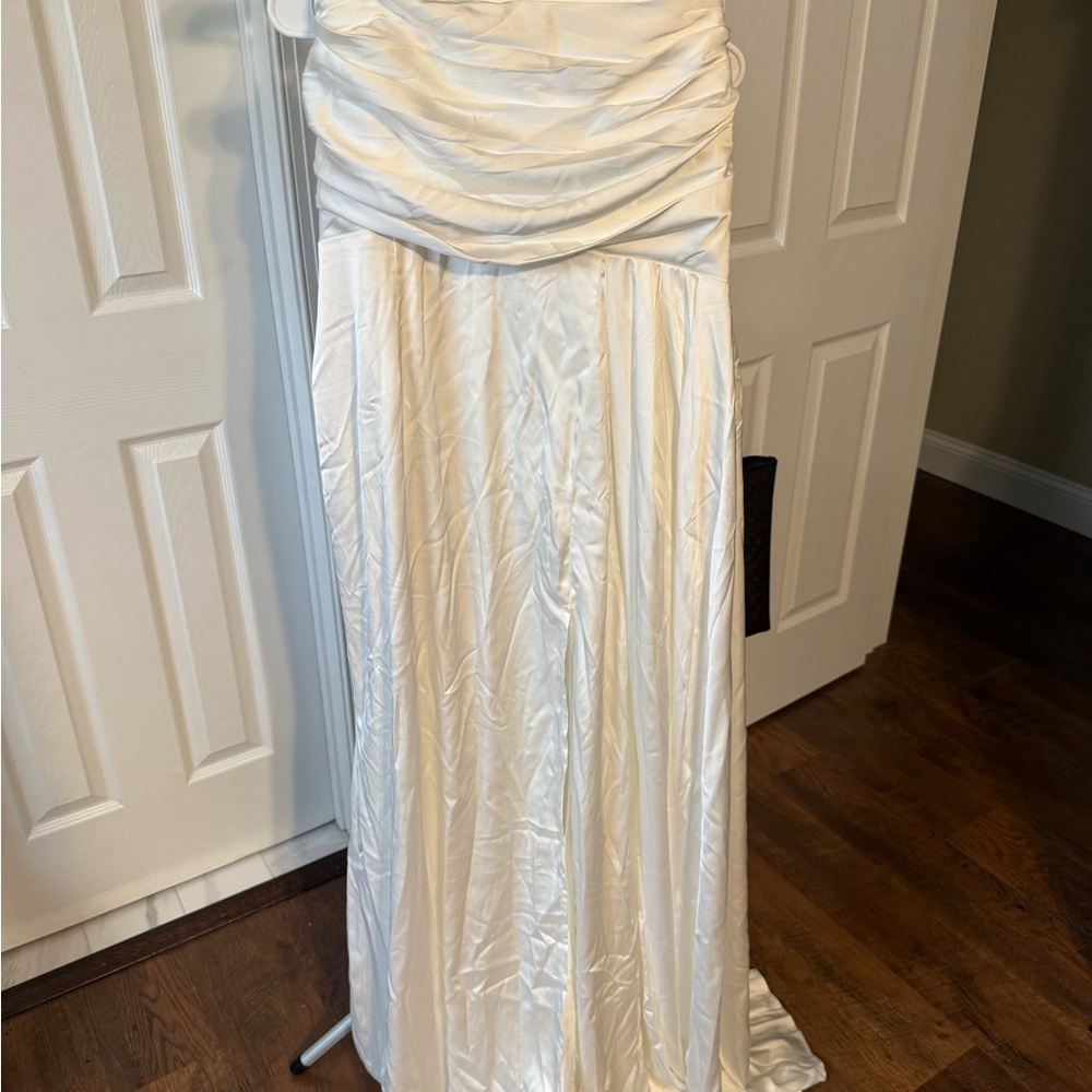 Fashion Nova Elegant White Wedding Dress